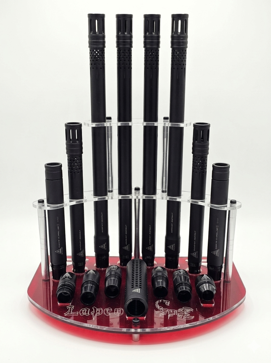 LAPCO Multi-Barrel & Adapter Display Stand - Rare Vintage Collector's Edition